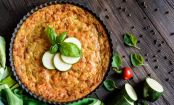 Unkompliziertes Abendessen: Lecker herzhafte Quiche mit Zucchini und Schinken