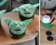 STAR WARS : Meister Yoda als Cupcake