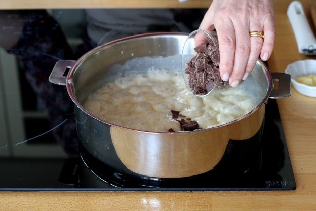 Bis 118 °C kochen lassen