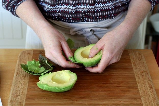 Avocado schälen