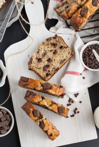 Kuchen mit Schokosplittern