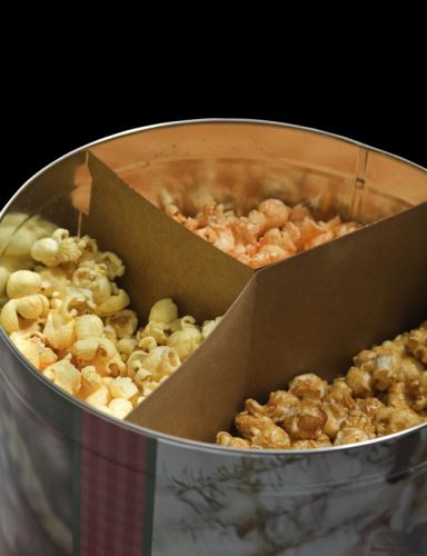 Popcorn mit Orangen und Vanille