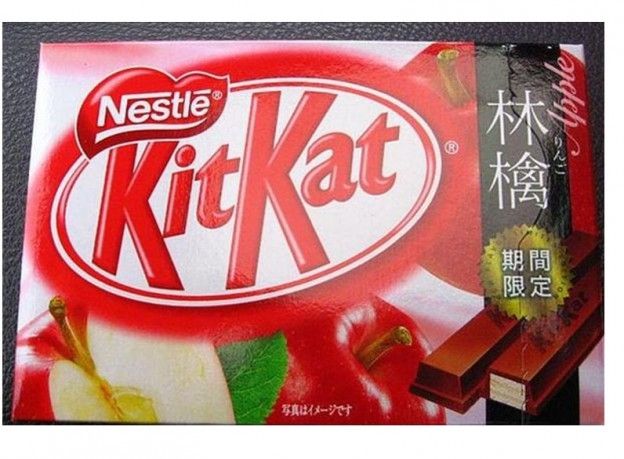 Kitkat mit Apfel