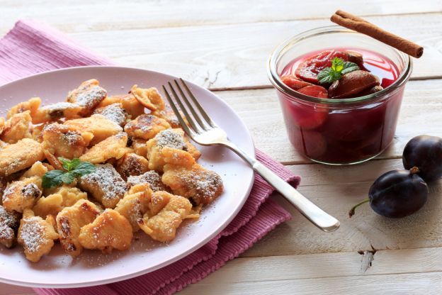 Kaiserschmarrn mit Zwetschgenkompott