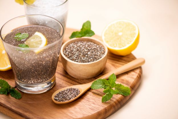 Chia-Samen-Limonade