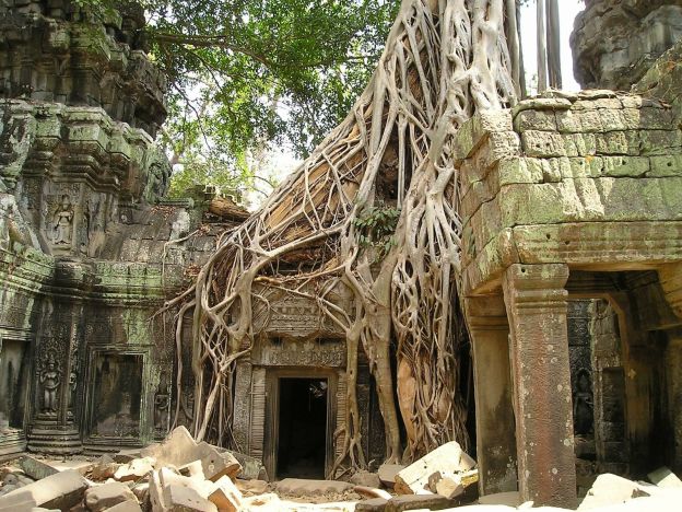 Entdecke die Tempelanlagen von Angkor, Kambodscha