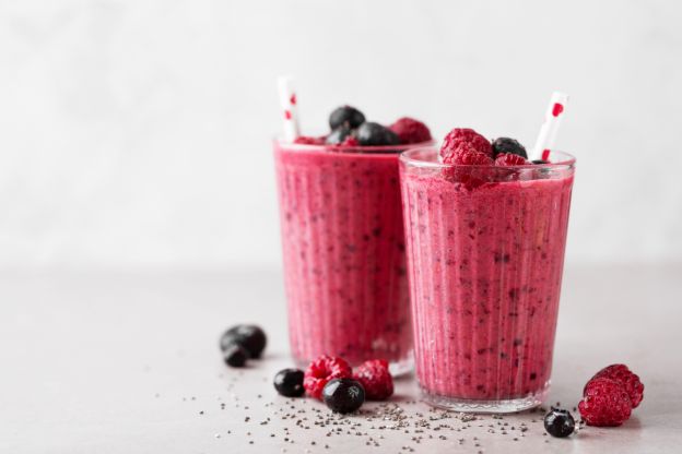 Himbeer-Chia-Smoothie