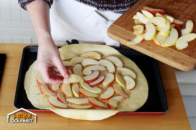 Die Äpfel verteilen