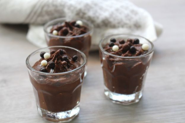 Mousse au Chocolat mit Avocado