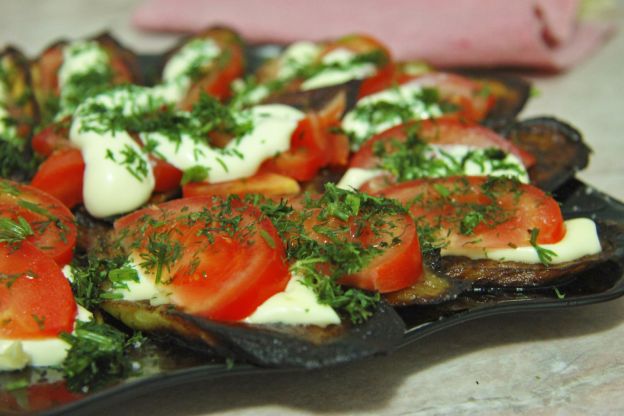 Auberginen Caprese