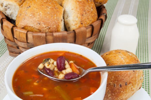 Schnelle Minestrone