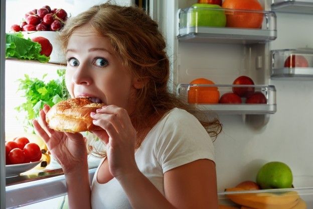 Essen kurz vor dem Schlafengehen