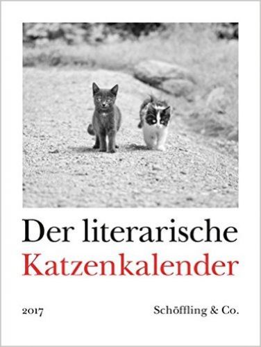 16.	Der literarische Katzenkalender 2017