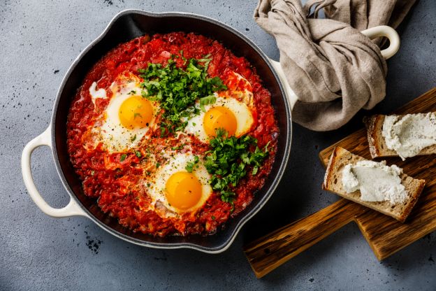 Shakshuka mit Kartoffeln