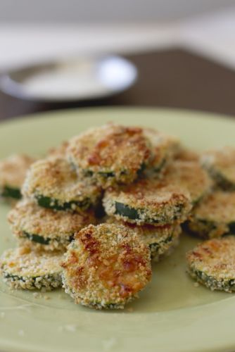 Panierte Zucchini