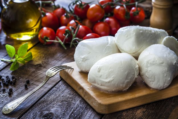 6. Büffelmozzarella