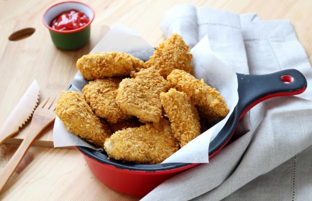 Selbstgemachte Chicken Nuggets