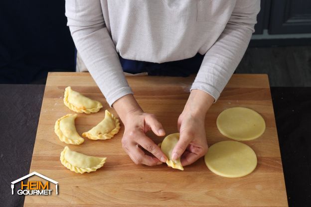 Zubereitung der Empanadas