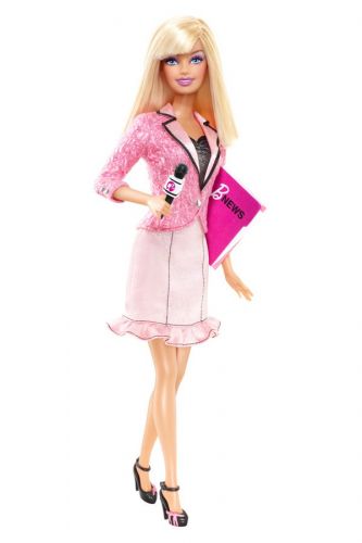 2010 - Barbie als Nachrichtensprecherin