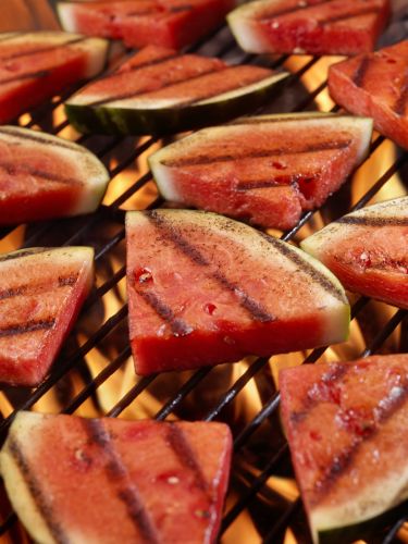 Gegrillte Wassermelone