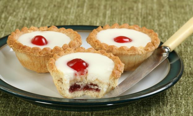 Cherry Bakewell Tarts