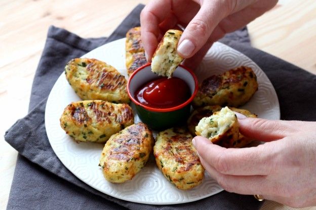 Blumenkohlkroketten mit Käse