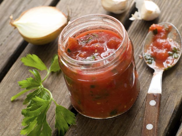 Selbstgemachte Tomatensauce