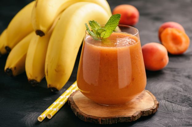 Pfirsich-Bananen-Smoothie