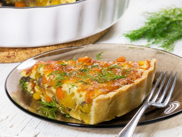 Kürbis Quiche