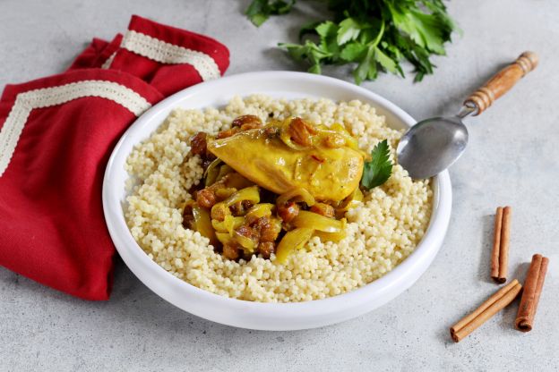 Couscous mit Hühnchen