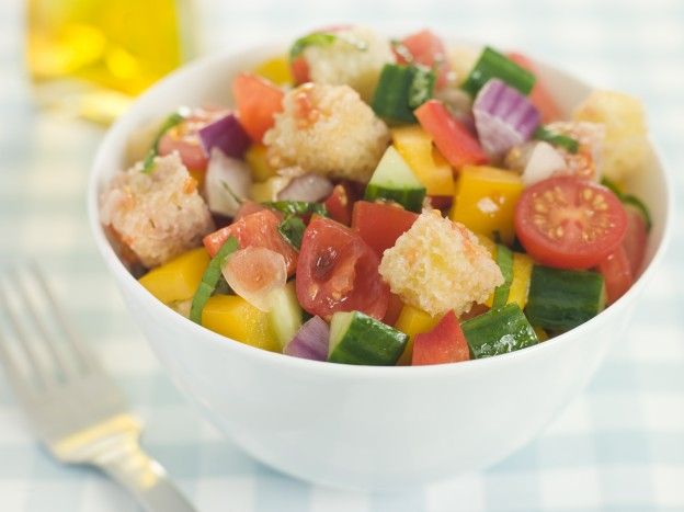 Italienischer Salat: Panzanella