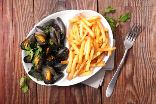 Das Belgische Nationalgericht: Moules Frîtes