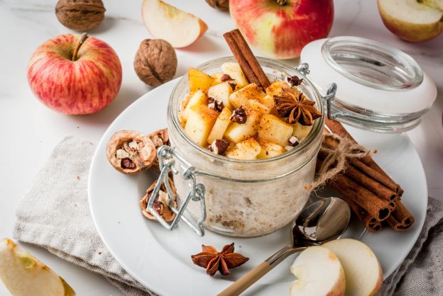 Apple-Pie Overnight Oats