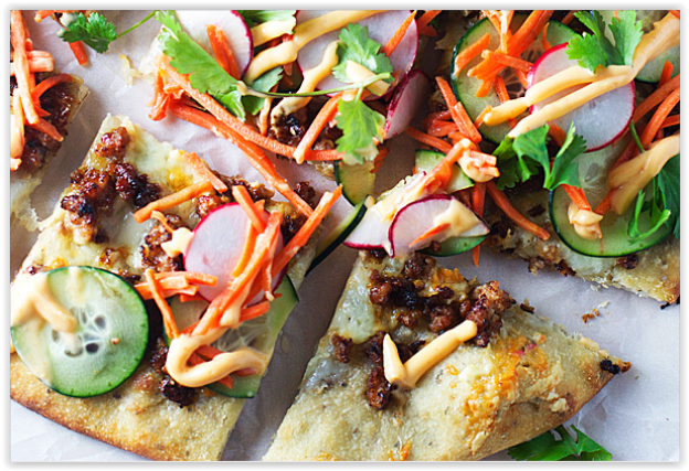 61. Vietnamesische Banh Mi Pizza