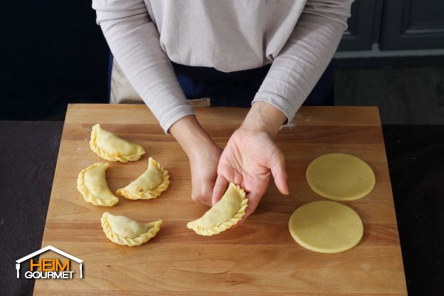 Zubereitung der Empanadas