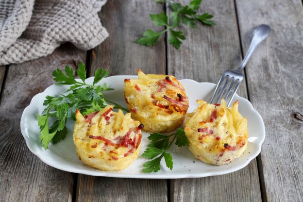 Mac & Cheese Muffins