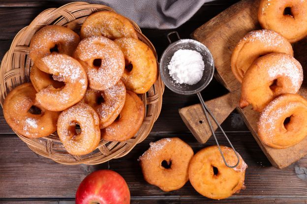 Apfelkrapfen - Beignets aux Pommes