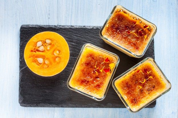 Crème Brûlée mit Kürbis