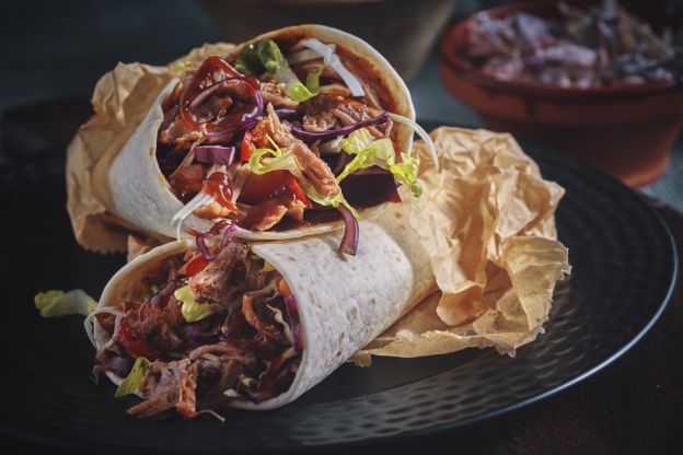 Wraps mit Hühnchen