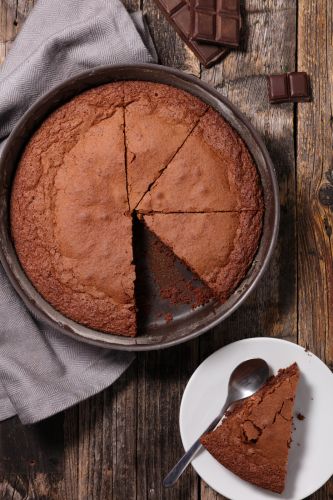 Köstlicher Schokokuchen  - OHNE Butter aber MIT Linsen