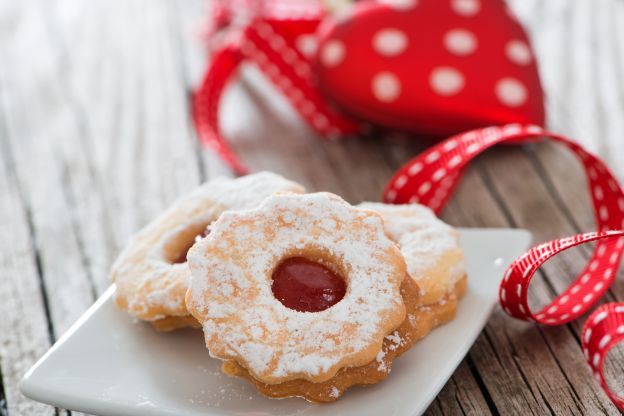 Selbst gebackene Plätzchen