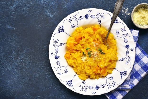 Kürbis Risotto