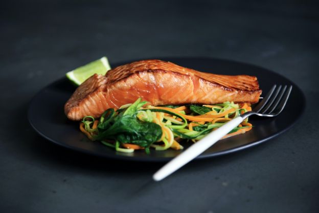 Lachs Teriyaki wie in Japan