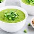 Grüne Erbsensuppe