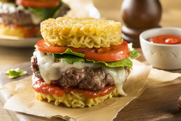 Für die ganz Verrückten: Ramen Burger