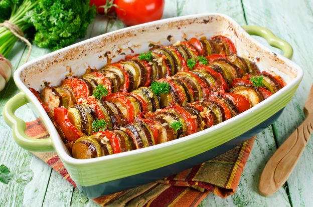 ratatouille mit Kichererbsen