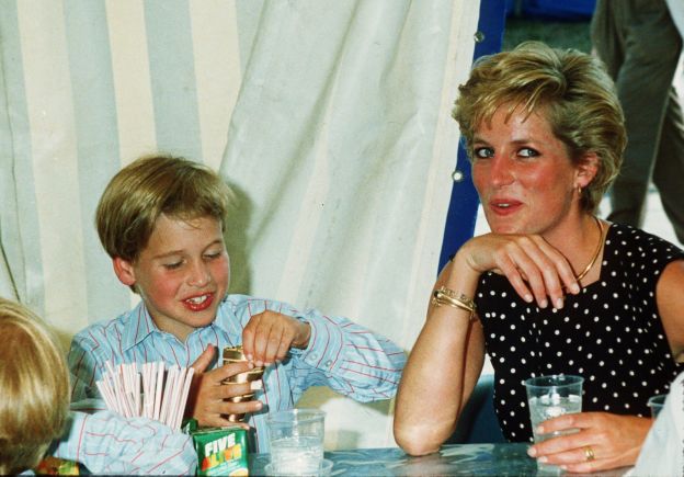 Als Kinder aßen Prince William und Prince Harry...