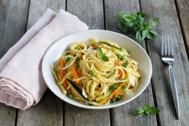 Spaghetti mit Veggie-Sauce