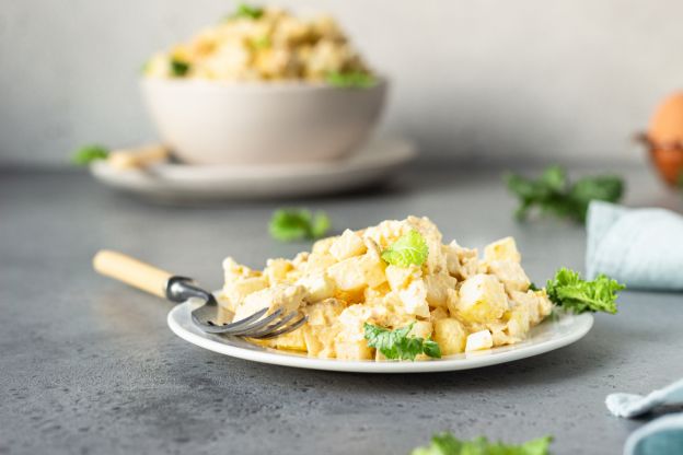 Minzsalat mit Hähnchen