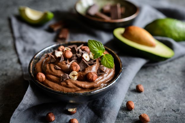 Mousse au Chocolat mit Avocado